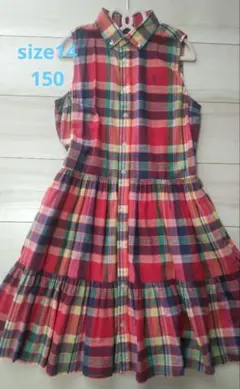 Polo Ralph Lauren ノースリーブワンピース 14A