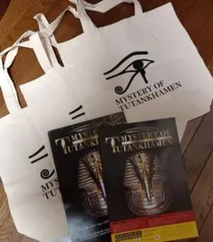 ミステリーオブツタンカーメン エコバッグ トートバッグ ミニバッグ 手提げ 特典
