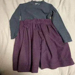 BeBe 120 ワンピース　美品