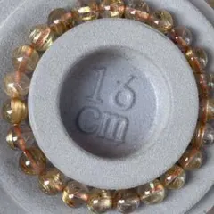 高透明度天然板状タイチンゴールドルチルクォーツブレスレット天然石パワーストーン