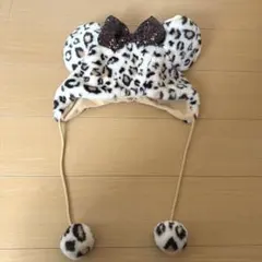 ディズニー ヒョウ柄 ファンキャップ