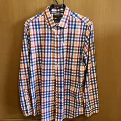 BANANA REPUBLIC チェック柄長袖シャツ M お値下げしました