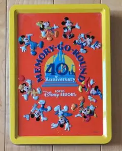 ディズニー 40周年 缶