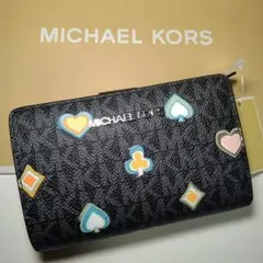MICHAEL KORS マイケルコース 折り財布　BLACK