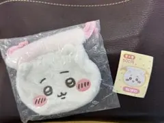 ちいかわ　おかお巾着　ちいかわver