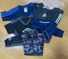 サッカーウェアセット【130】adidas umbro