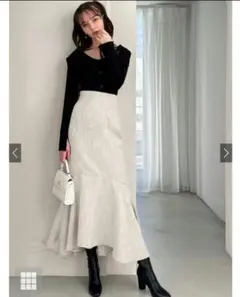 GRL グレイル ツイードマーメイドスカートgc158 アイボリー✨未使用✨