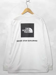 ノースフェイス NT82035 L/S Back Square Logo Tee