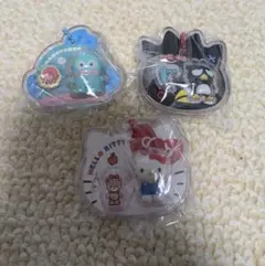 サンリオキャラクターズ ハローキティ、バッドばつ丸、ハンギョドン 3点セット