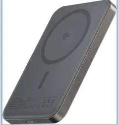 モバイルバッテリー 10000mAh MagSafe 急速ワイヤレス充電　PSE