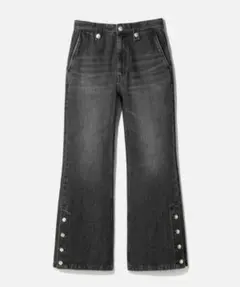 HARE サイドボタンフレアパンツ