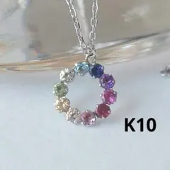 S925純銀】 アミュレットネックレス／10Kゴールド仕上け - メルカリ