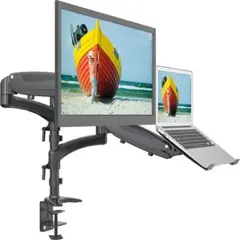 SHOPPINGALL　モニターアーム　ノートパソコンスタンド