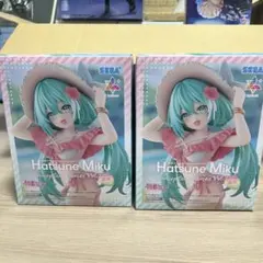 初音ミク 南国ver フィギュア 2体セット まとめ売りのサムネイル