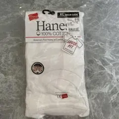 Hanes Tシャツ　100%コットン　ルーズフィット　XLサイズ　白