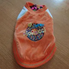 Fiorucci 犬用ウェア オレンジ ドーナツ柄 DS ペットパラダイス