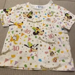 ミッキー Dream Go Round Tシャツ 40周年記念　90センチ