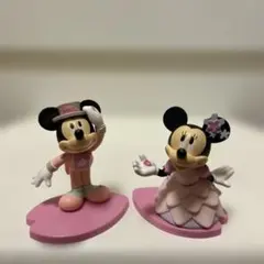ガチャガチャDisneyスプリング　ブロッサム　ミッキー&ミニー　2個セット