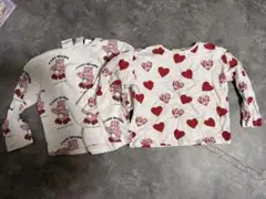 zara kids ザラ　ケアベア・ハート2種Tシャツ3枚セット　98サイズ