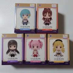 全5種セット 魔法少女まどか☆マギカ ぺたっとおすわりフィギュア