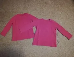 双子♥️リブハイネック90cmセット