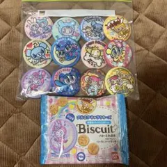 ナルミヤキャラクターズ刺繍缶バッジビスケット 全12種セット