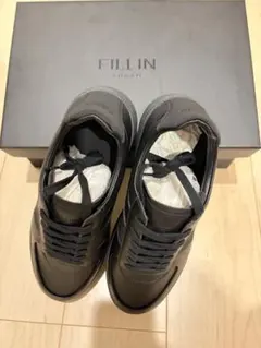 新品FILLIN MOAKブラックスニーカー27cm
