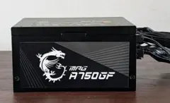 MSI 750W 電源 Gold認証 動作確認済み