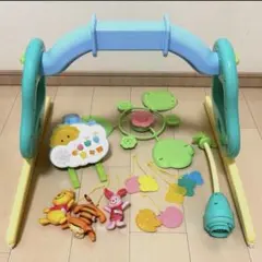 くまのプーさん えらべる回転6WAY ジムにへんしんメリー タカラトミー 新型のサムネイル