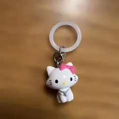 キティ チャーム カプセルトイ　めじるしキーホルダー