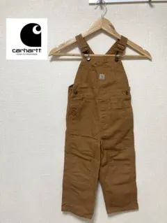 carhartt ブラウンオーバーオール 3Tのサムネイル