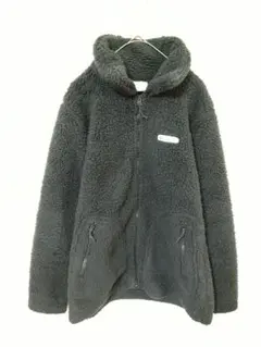 コロンビア　ボアジャケット　レディースM　黒色　厚手生地　ポリエステル