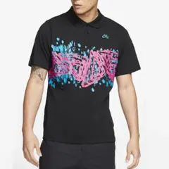 ［新品］Nike SB グラフィック スケートボード　ポロシャツ　ブラック
