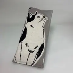 メガネケース　猫柄　ハンドメイド