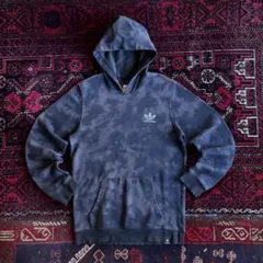 い*も様 adidas アディダス トレフォイル タイダイ パーカー ブラック