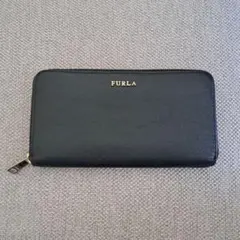FURLA 長財布 グレー - メルカリ
