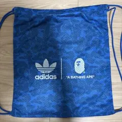 非売品 adidas APE ナップサック メッシュarchive Y2K - メルカリ