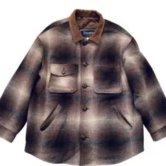 HEMINGWAY 【美品】オンブレ ヘビーシャツジャケット カナダ製