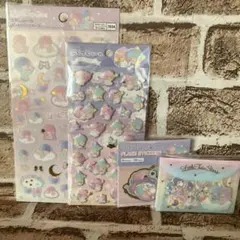 サンリオ　リトルツインスターズ　キキララ　シール　4種セット