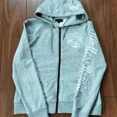 in the attic y2k フーディ　パーカー　グレー　お兄系　ギャル男