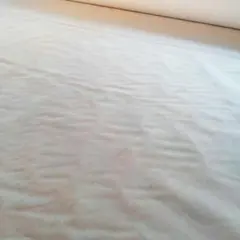 No.60　白ハードオーガンジー生地　布　ハギレ