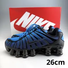 26cm ナイキ ウィメンズ ショックス TL ブルーヒーローメタリックブラック