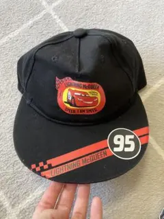 カーズ ライトニング・マックィーン ディズニー ピクサー キャップ 赤 ライトニング・マックィーン モチーフ！kladskap ディズニー