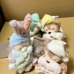 も*も様 4点セット ダッフィー＆フレンズ ウインターアイテム ぬいぐるみストラ