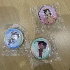 名探偵コナン 缶バッジ マグネット 3個セット