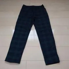 チェック柄パンツ
