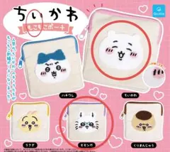 ガチャガチャ　ちいかわ　モモンガ　もこもこポーチ