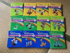 ディズニー英語　ストレートプレイ 1-12ブルーレイ　最新版　DWE