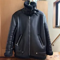 お値下げ中！フェイクムートン ボアジャケット