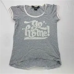 ★フィフティファイブディーエスエル ロゴTシャツ グレー系 XS レディースのサムネイル